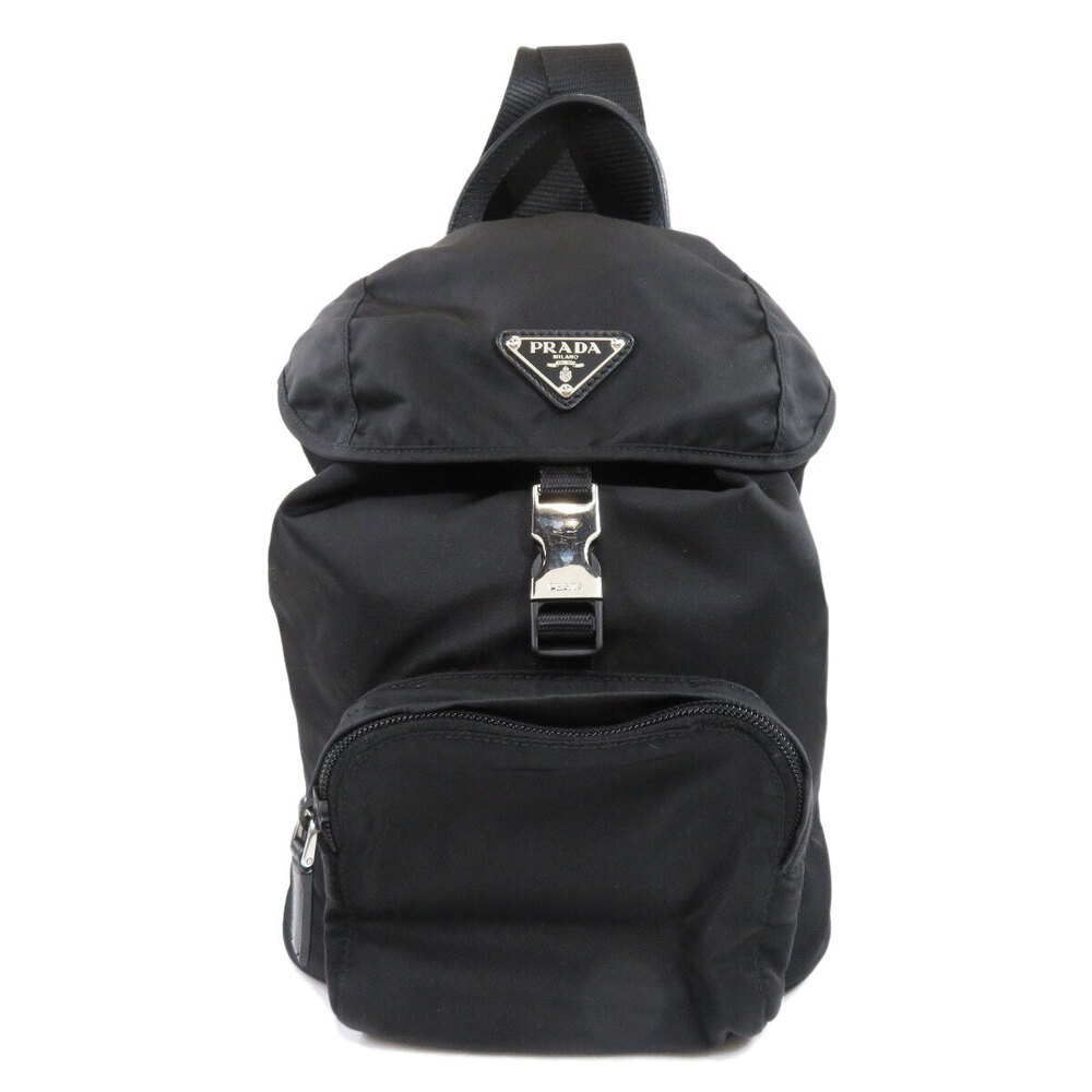 Prada logo Backpack Rucksack Daypack - Picture 11 of 11